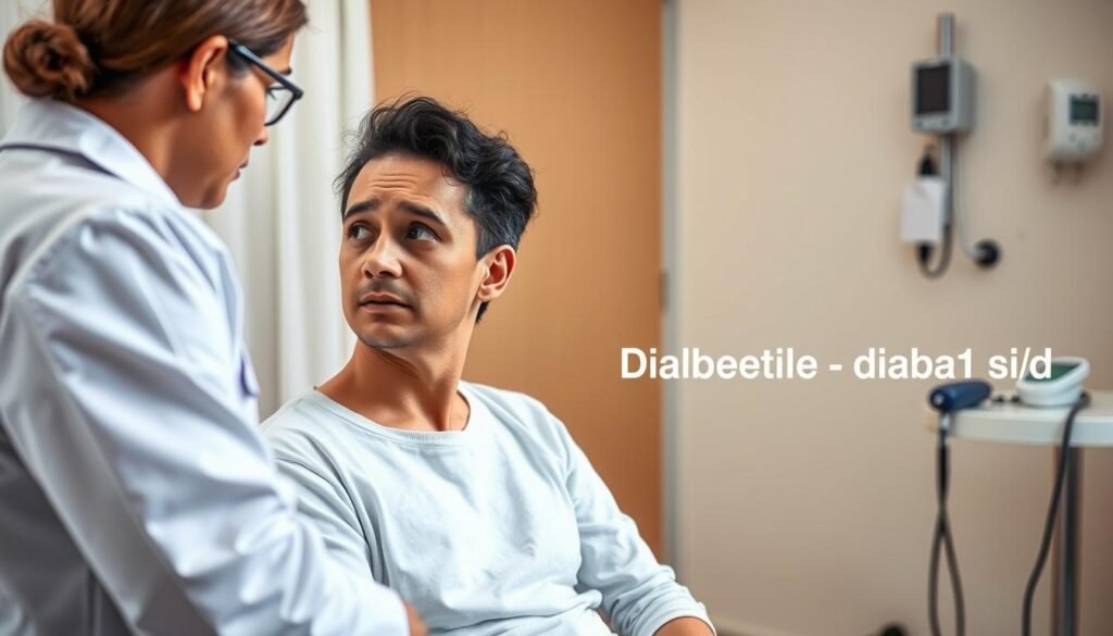 consult healthcare professional for diabetes diagnosis