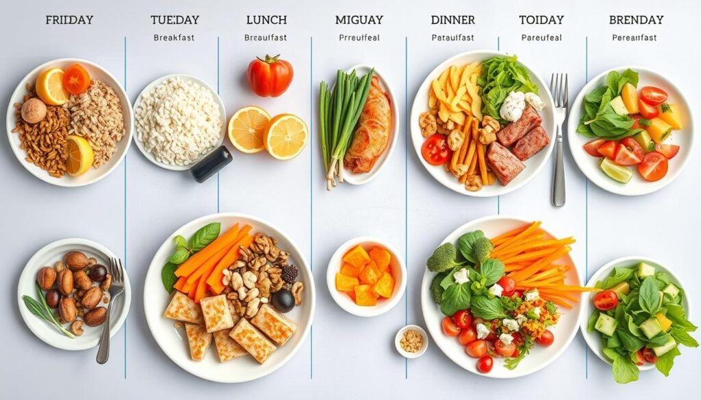 Weekly Meal Plan for Diabetics: Breakfast, Lunch, Dinner, Snacks