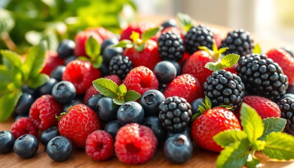 how berries help regulate blood sugar